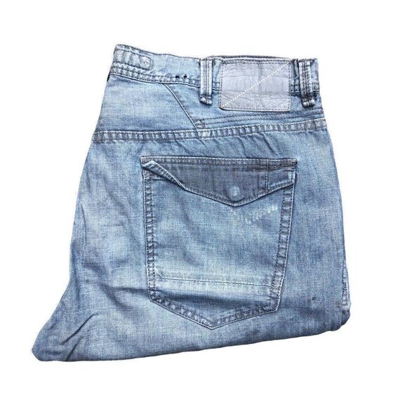 RARE Sean John Designer Jeans Size 40 Blue - Picture 1 of 9